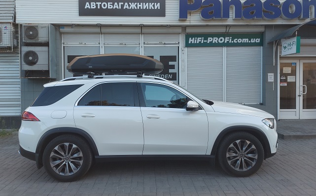Mercedes GLE с автобоксом Thule Force 3 L Mercedes GLE с автобоксом Thule Force 3 L